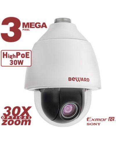 IP-камера видеонаблюдения PTZ купольная Beward BD143P30 в Златоусте IP-камеры Pintop.ru