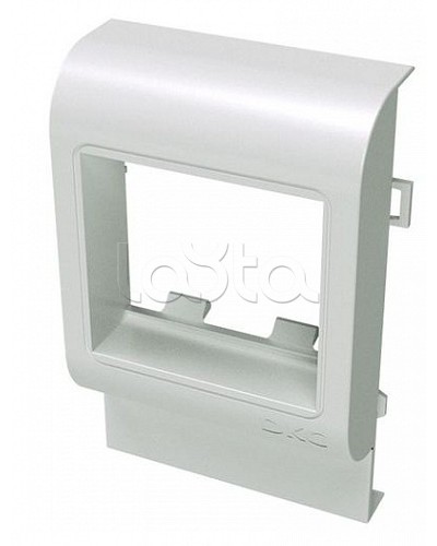 Рамка-суппорт под 2 модуля 45x45 мм DKC (00515) в Златоусте Аксессуары для кабель-канала Pintop.ru